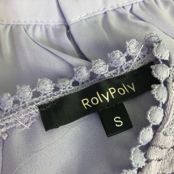 Women’s top LongSleeve lavander full linen - Picture 3 of 5